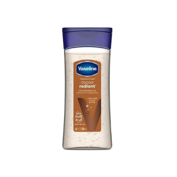 Vaseline Huile de douche soins intensifs cacao - gel corps radiant - 200ml