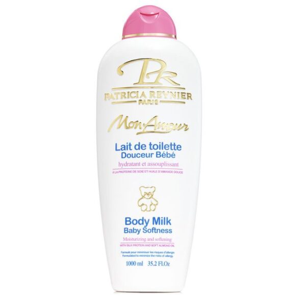 Patricia Reynier PR+ Lait de Toilette Douceur · Bébé Mon Amour - 1000 ML