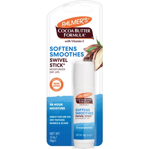 Bâton pivotant de formule de beurre de cacao Palmer, 0,5 oz - hydratant pour les lèvres et baume pour la peau