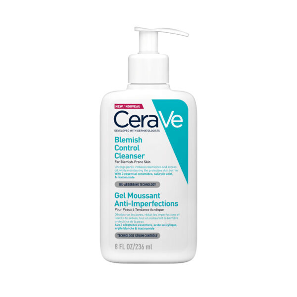 CERAVE Gel Moussant Anti-Imperfections Peaux à Tendance Acnéique