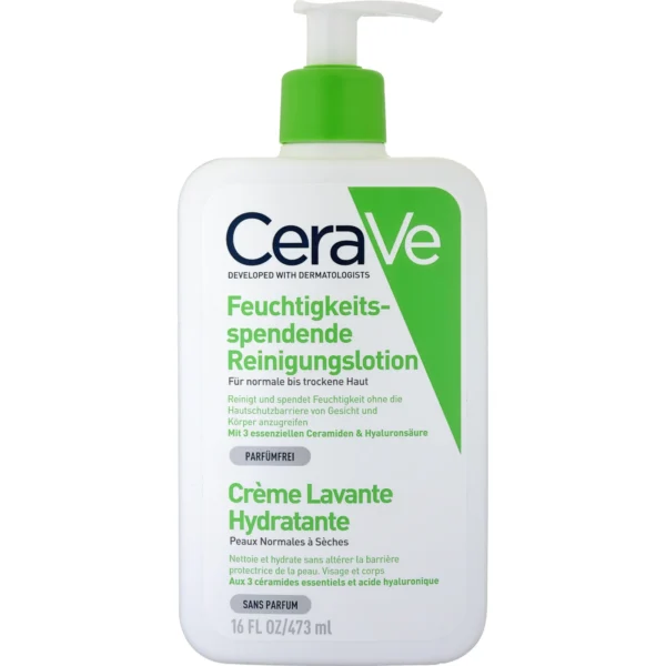 CeraVe Crème Lavante Hydratante 473 ml