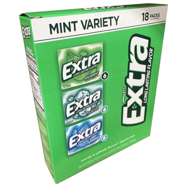 Chewing-gum sans sucre à saveur extra longue durée de Wrigley